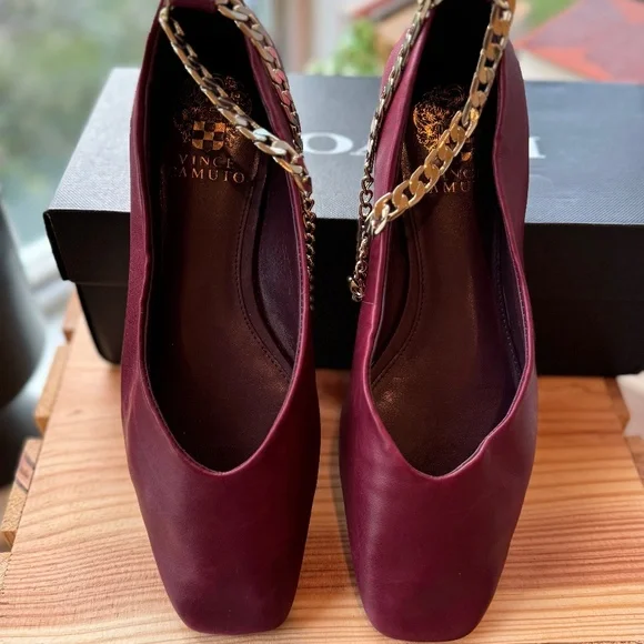 Dress Shoes Dillards Burgundy Shoes Ballet Vince Camuto Latenla